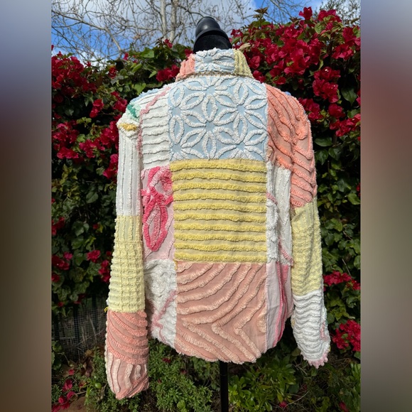 Jackets & Coats | Handmade Jacket Multi Color And Texture | Poshmark